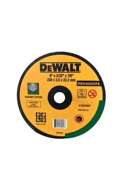 DEWALT DWA4525CFA METAL TAŞLAMA DİSKİ ürün görseli 1