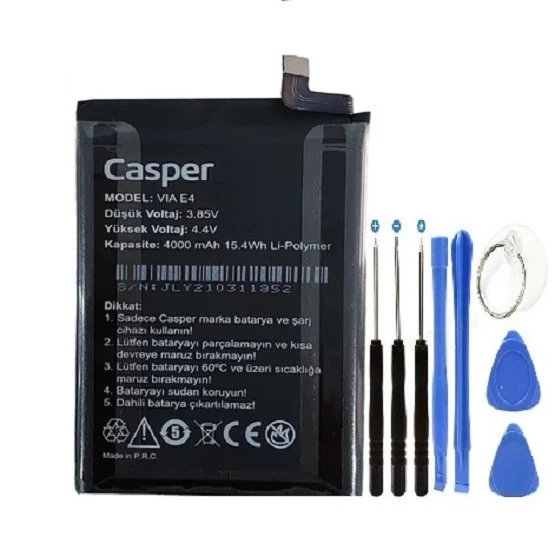 Casper E4 Pil Batarya + Tamir Seti ürün görseli 1
