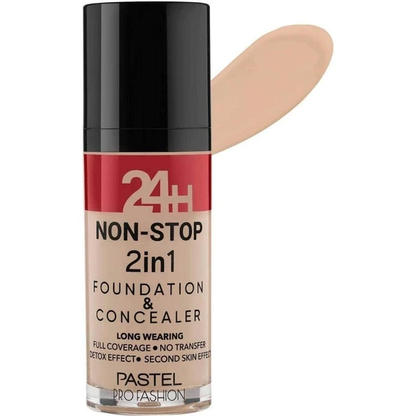 Profashion 24H Non Stop 2in1 Fondöten ve Kapatıcı 605 Sand ürün görseli 1