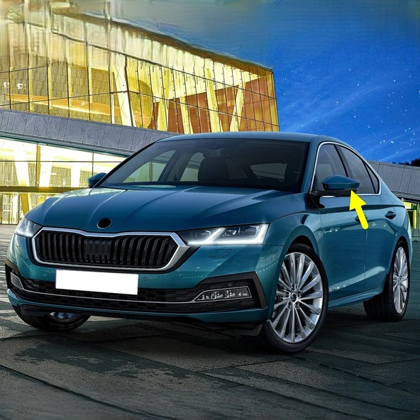 Skoda Octavia 4 2021-2024 Sol Dış Ayna Sinyal Lambası 5E3949101 ürün görseli 1