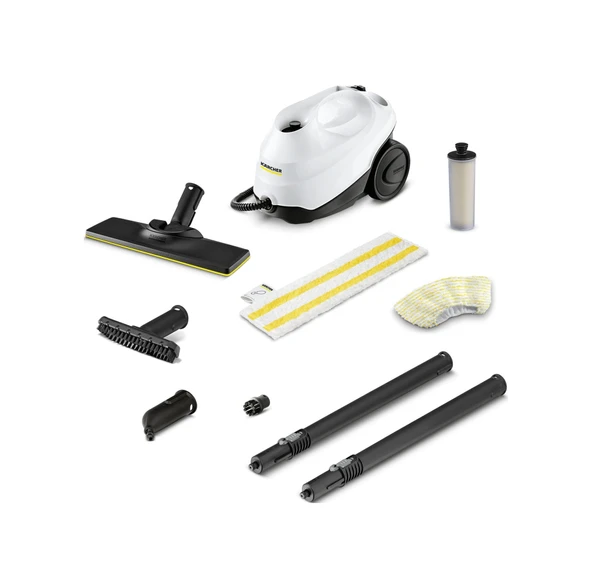 Karcher SC 3 Easyfix Buharlı Temizlik Makinesi Beyaz ürün görseli 1