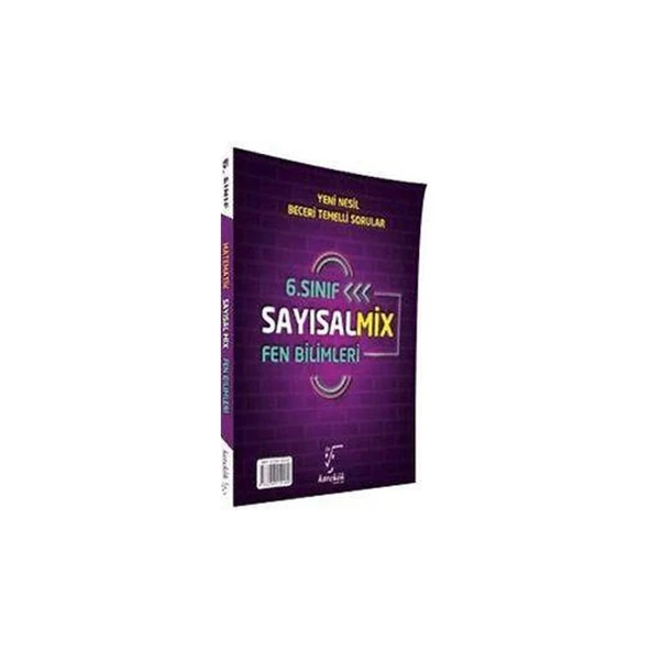 6.Sınıf Fen Bilimleri Sayısal Mix Soru Bankası Karekök Yayınları ürün görseli 1