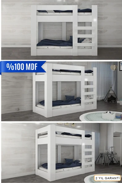 Ninnimo  Mdf Genç Ranza 90x190 Yatak Uyumlu ürün görseli 1