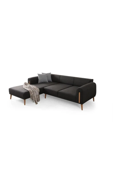 Ak sofa Leon Köşe Sol Köşe Antrasit - Resim 3