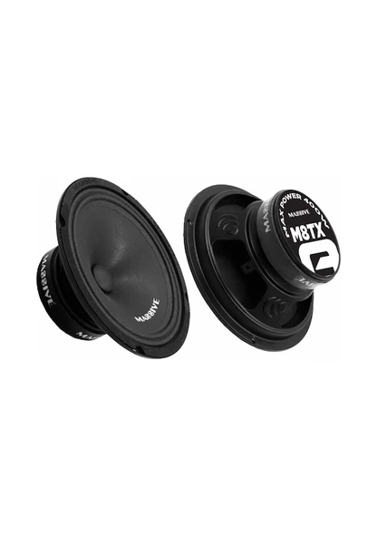 Massive Ms-M8Tx 20 Cm Midrange Hoparlör 400 Wat Maximum Power ÇifT ürün görseli 1