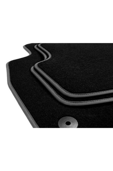 Rizline Citroen C3 2002-2009 Halı Paspas Siyah - Resim 3