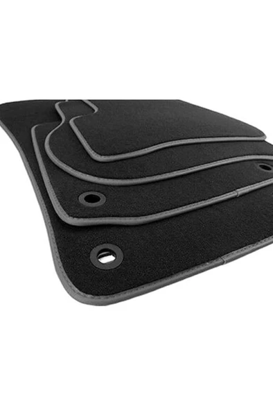 Rizline Audi A8 2003-2010 Halı Paspas Siyah - Resim 2