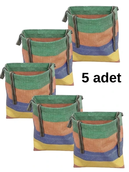 Fındık Toplama Sepeti Renkli Kalın ve Kullanışlı 5 adet ürün görseli 1