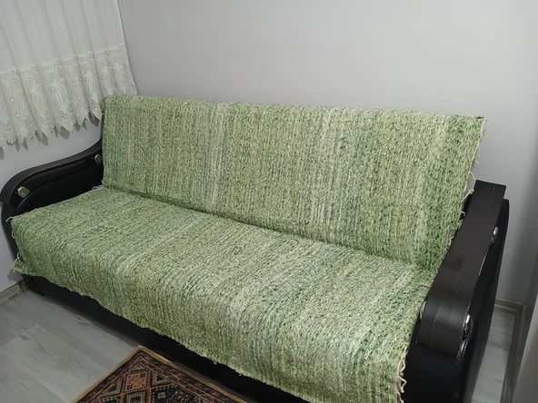 Mandaş yeni nesil kolsuz  Berje Takım Koltuk Örtüsü 3+3+1+ 1 yeşil ürün görseli 1