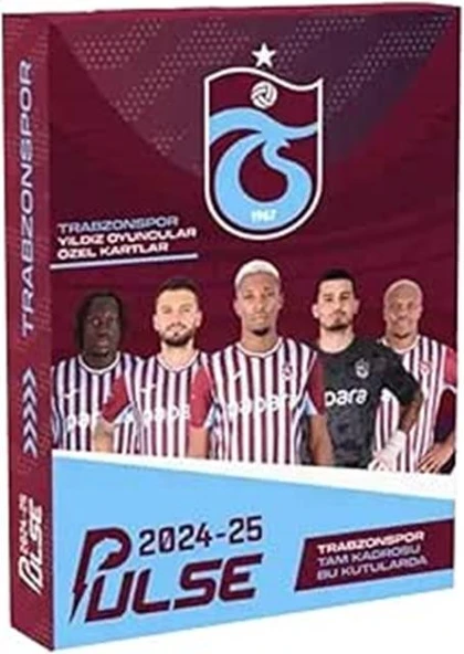 2024 2025 Trabzonspor Futbolcu Kartı 12 Kart Pulse ürün görseli 1