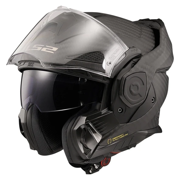 LS2 ADVANT X KARBON MAT KASK - Resim 7