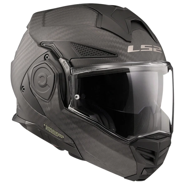 LS2 ADVANT X KARBON MAT KASK - Resim 4