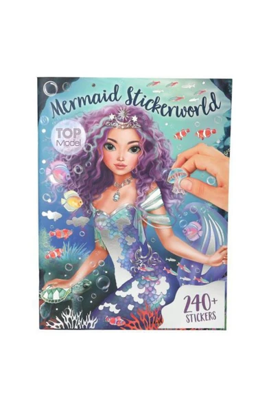 Metalik Stickerworld Deniz Kızı - Resim 2
