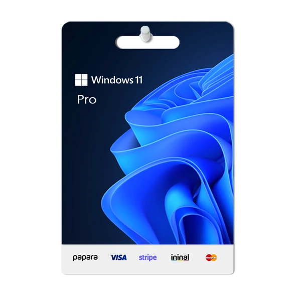 MICROSOFT Windows 11 Pro Dijital Lisans Anahtarı Ömür boyu Lisans Key - HEMEN TESLİM KURUMSAL FATURA + GARANTİ ürün görseli 1