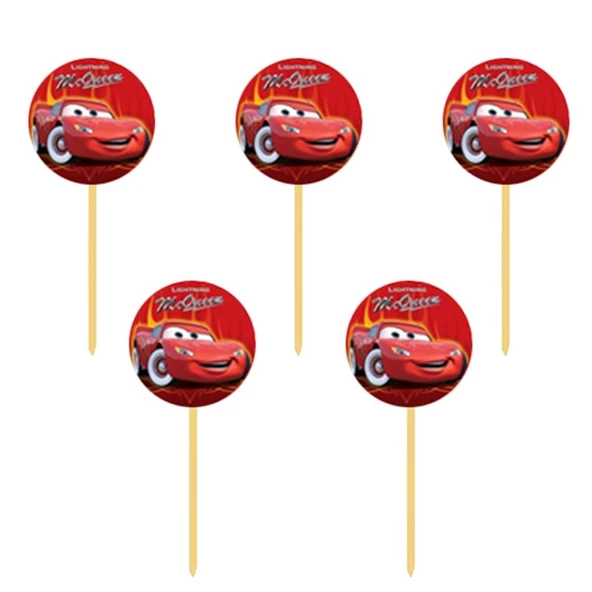 CARS (ŞİMŞEK MCQUEEN) KÜRDAN 20 ADET - Resim 2
