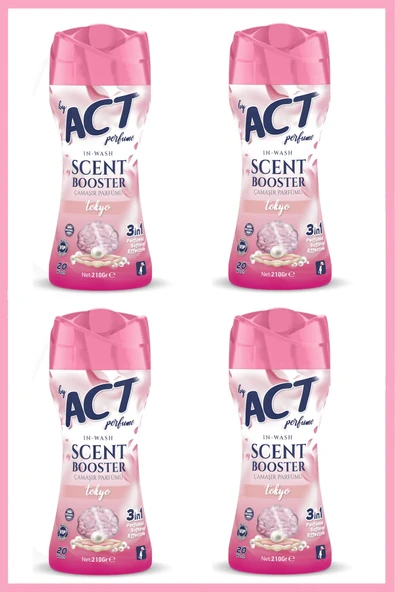 Act Çamaşır Parfümü Tokyo 210 gr x 4 Adet ürün görseli 1