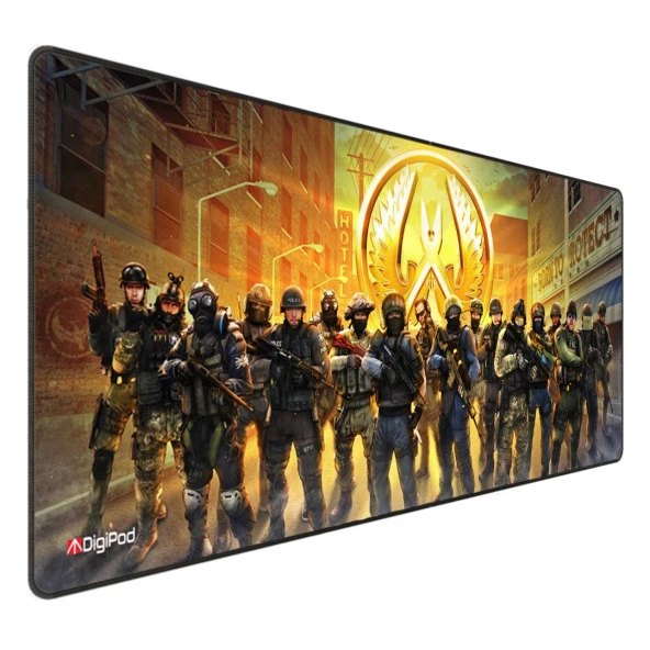 Digipod Gaming Mousepad Oyuncu Mousepad 90X40 XXL Büyük Oyuncu Mousepad Kaymaz Taban 4mm ürün görseli 1