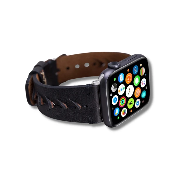 Apple Watch Uyumlu Deri Kordon 42-44-45mm TN1 Boras ürün görseli 1