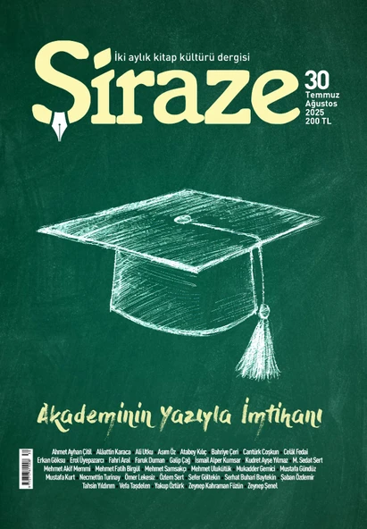 Şiraze Dergi 30.Sayı Temmuz-Ağustos 2025 ürün görseli 1