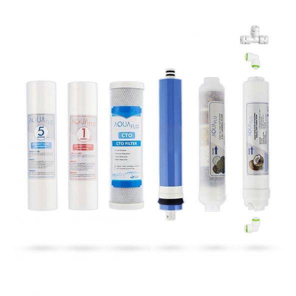 Açık Kasa Su Arıtma Cihazı 10lu Filtresi Set ürün görseli 1