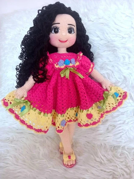 Ezra Bebek Amigurumi Organik Oyuncak ürün görseli 1
