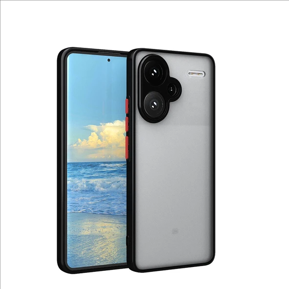Gpack Xiaomi Redmi Note 13 5G uyumlu Kılıf Kamera Korumalı Hux Silikon ürün görseli 1
