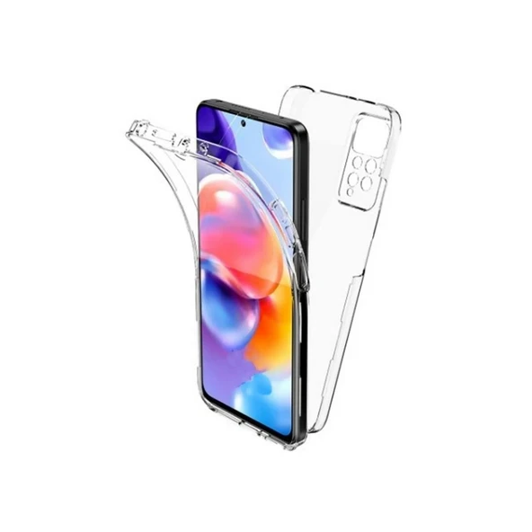 Gpack Xiaomi Redmi Note 12 Pro 5G uyumlu Kılıf Ön Arka  Silikon Koruma ürün görseli 1