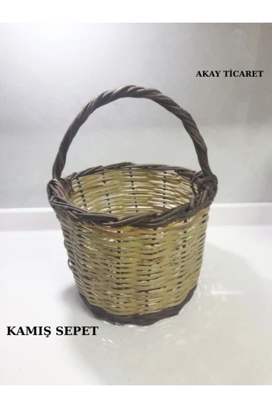 AKAY TİCARET KAMIŞ HEDİYE SEPET İ ürün görseli 1