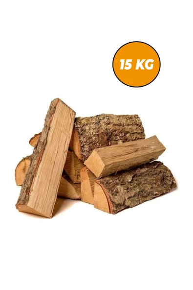 ACELEBOX Meşe Odunu Soba Şömine Için Parçalanmış 15 Kg Hakiki Meşe Odunu ürün görseli 1