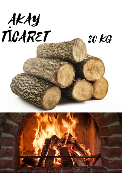 AKAY TİCARET Şöminelik Meşe Odunu Kuru 3 Yıl Bekletilmiş 20 Kg ürün görseli 1