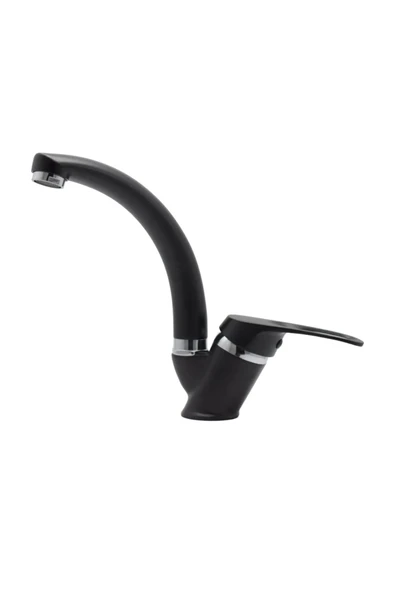 Siyah Banyo Lavabo Bataryası - Resim 4