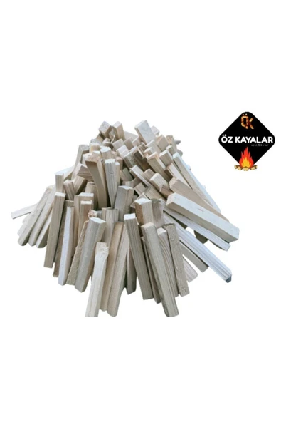 ÖZ KAYALAR MANGAL KÖMÜRÜ Tutuşturmalık Odun 1 Kg Mangal-soba-semaver-şöminelik Odun ürün görseli 1