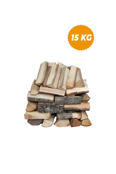 ACELEBOX Hakiki Meşe Odunu Soba Şömine Için Parçalanmış 15 Kg Meşe Odunu ürün görseli 1