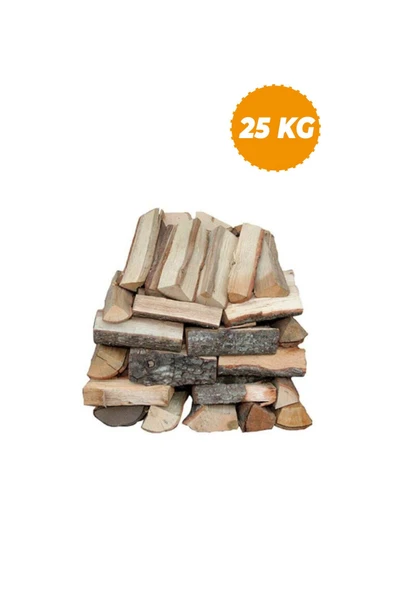 ACELEBOX Hakiki Meşe Odunu Soba Şömine Için Parçalanmış 25 Kg Meşe Odunu ürün görseli 1