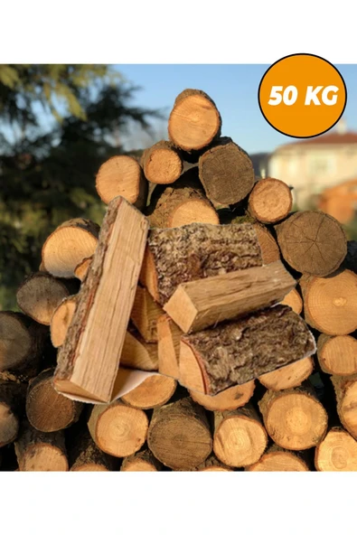 ODUN AL 50 Kg Kırılmış Meşe Odunu, Şömine Odunu, Soba Odunu ürün görseli 1