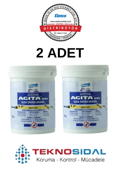 Agita 10 Wg 100 G Kara Sinek Ilacı 2 Adet | 100g X 2 | Distribütör Garantili | Orijinal Ürün ürün görseli 1
