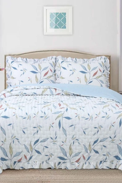 Breeze Serin Sabah Çift Kişilik Yatak Örtüsü 240x260 ürün görseli 1