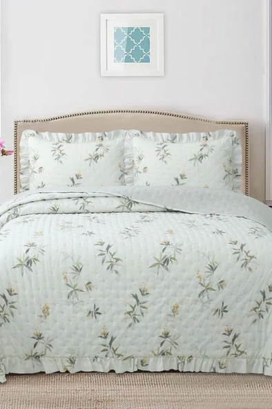 Breeze Güz Düşleri Çift Kişilik Yatak Örtüsü 240x260 ürün görseli 1
