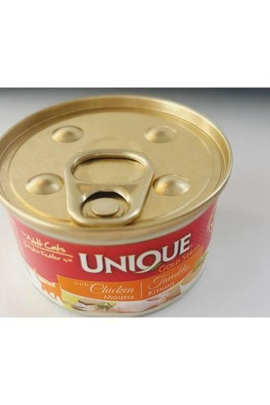 Gold Series Mousse Kıyılmış Tavuklu Tahılsız Kedi Konservesi 85 Gr X 6 Adet ürün görseli 1