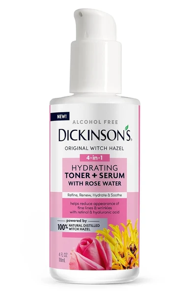 Dickinson's Cadı Fındığı ve Gül Suyu Özlü Nemlendirici Tonik + Serum 118ML ürün görseli 1