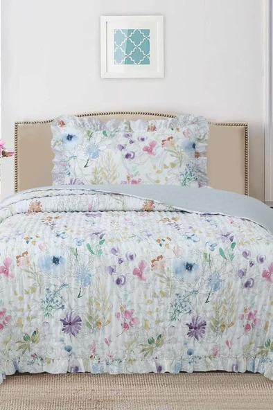 Breeze Gün Işığı Tek Kişilik Yatak Örtüsü 180x240 ürün görseli 1
