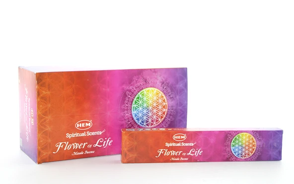 Hem Flower Of Life Masala Aromalı Çubuk Tütsü ürün görseli 1