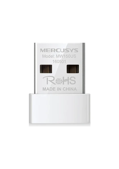 Mercusys MW150US N150 Mbps Wireless Nano USB Adapter ürün görseli 1