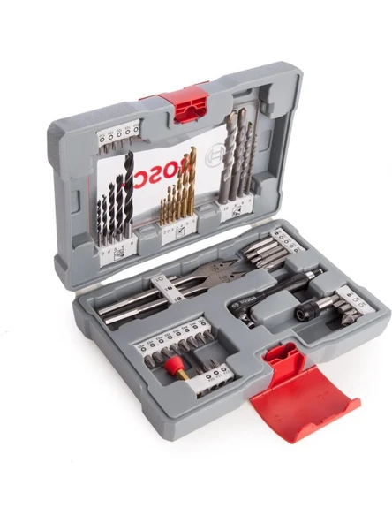 Bosch Premium X-line 49 Parça Matkap ve Vidalama Seti 2608P00233 ürün görseli 1
