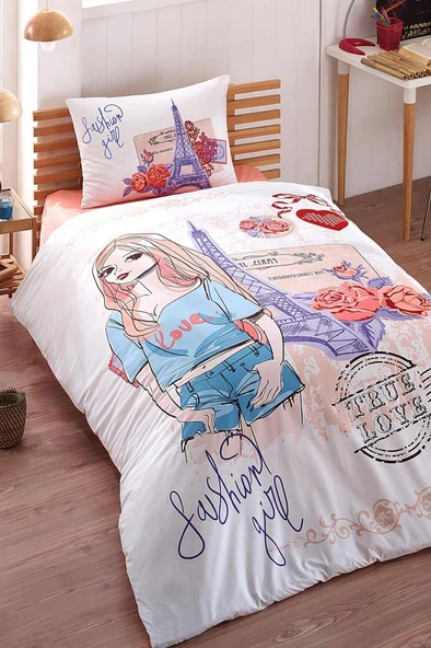 Kristal Fashion Genç Tek Kişilik Pike Takımı ürün görseli 1