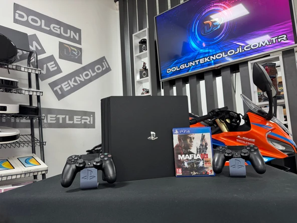 PlayStation 4 Pro 1TB Çift Kol + Mafia 3 Oyun CD’si (İKİNCİ EL) ürün görseli 1
