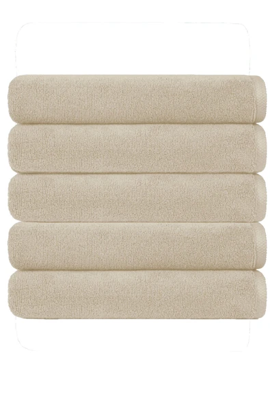 5 li Otel Banyo Havlusu Pamuklu 90X150 Cm Renkli 16/1 Avs 580 Gr ürün görseli 1