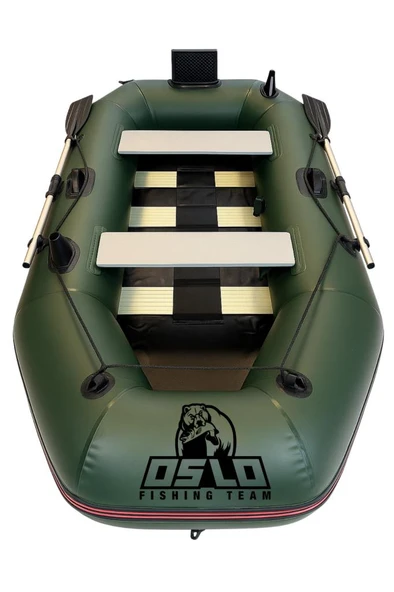 Oslo Fishing Team 2.40mt Haki Şişme Bot ürün görseli 1