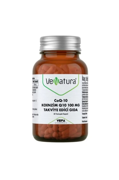 Venatura Koenzim Q10 100 Mg 30 Yumuşak Kapsül ürün görseli 1