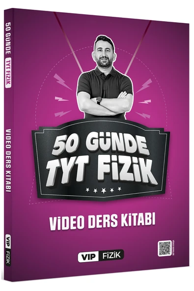 VİP Fizik 50 Günde TYT Kampı Video Ders Kitabı VİP Fizik Yayınları ürün görseli 1